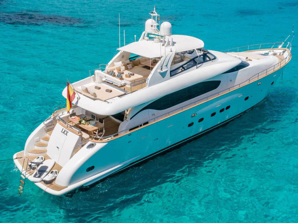 privacy at yacht ibiza